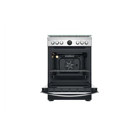 INDESIT | Cooker | IS67G8CHX/E | Hob type Gas | Oven type Electric | Stainless steel | Width 60 cm | Depth 60 cm | 73 L - 3